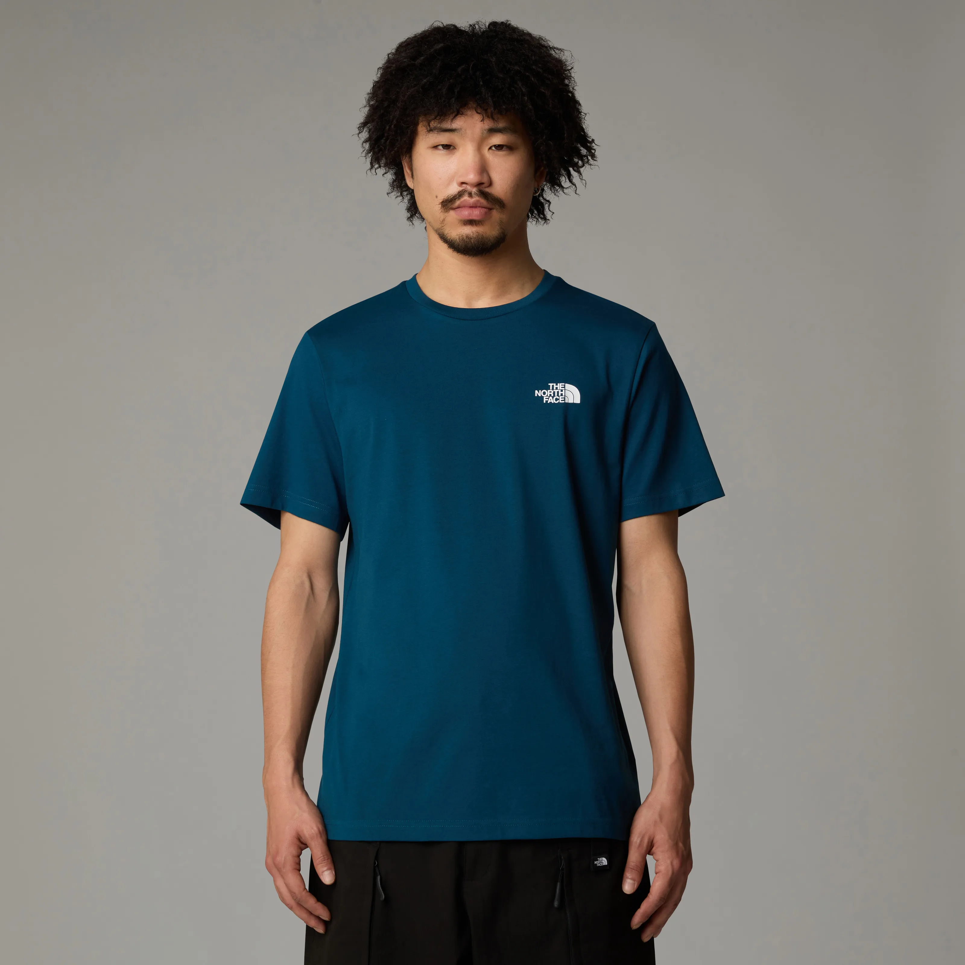 The North Face Men&#x27;s Simple Dome T-Shirt Midnight Petrol | Buy The North Face Men&#x27;s Simple Dome T-Shirt Midnight Petrol here | Outnorth