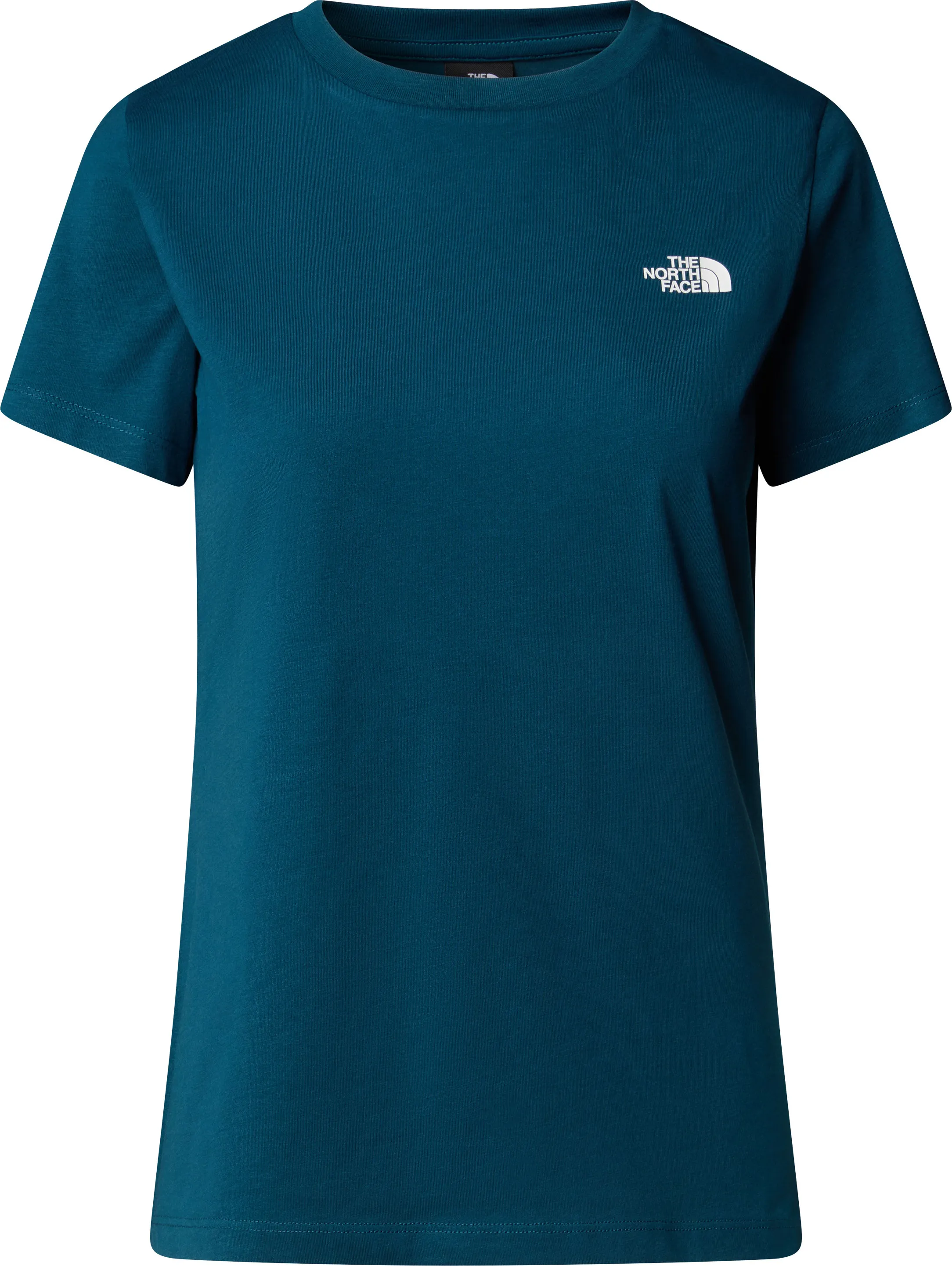 The North Face Women&#x27;s Simple Dome T-Shirt Midnight Petrol | Buy The North Face Women&#x27;s Simple Dome T-Shirt Midnight Petrol here | Outnorth