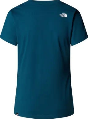 The North Face Women&#x27;s Simple Dome T-Shirt Midnight Petrol | Buy The North Face Women&#x27;s Simple Dome T-Shirt Midnight Petrol here | Outnorth