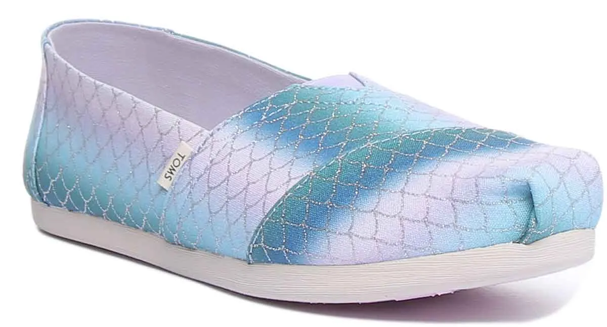 Toms Multi Iridescnt In Multi Colo