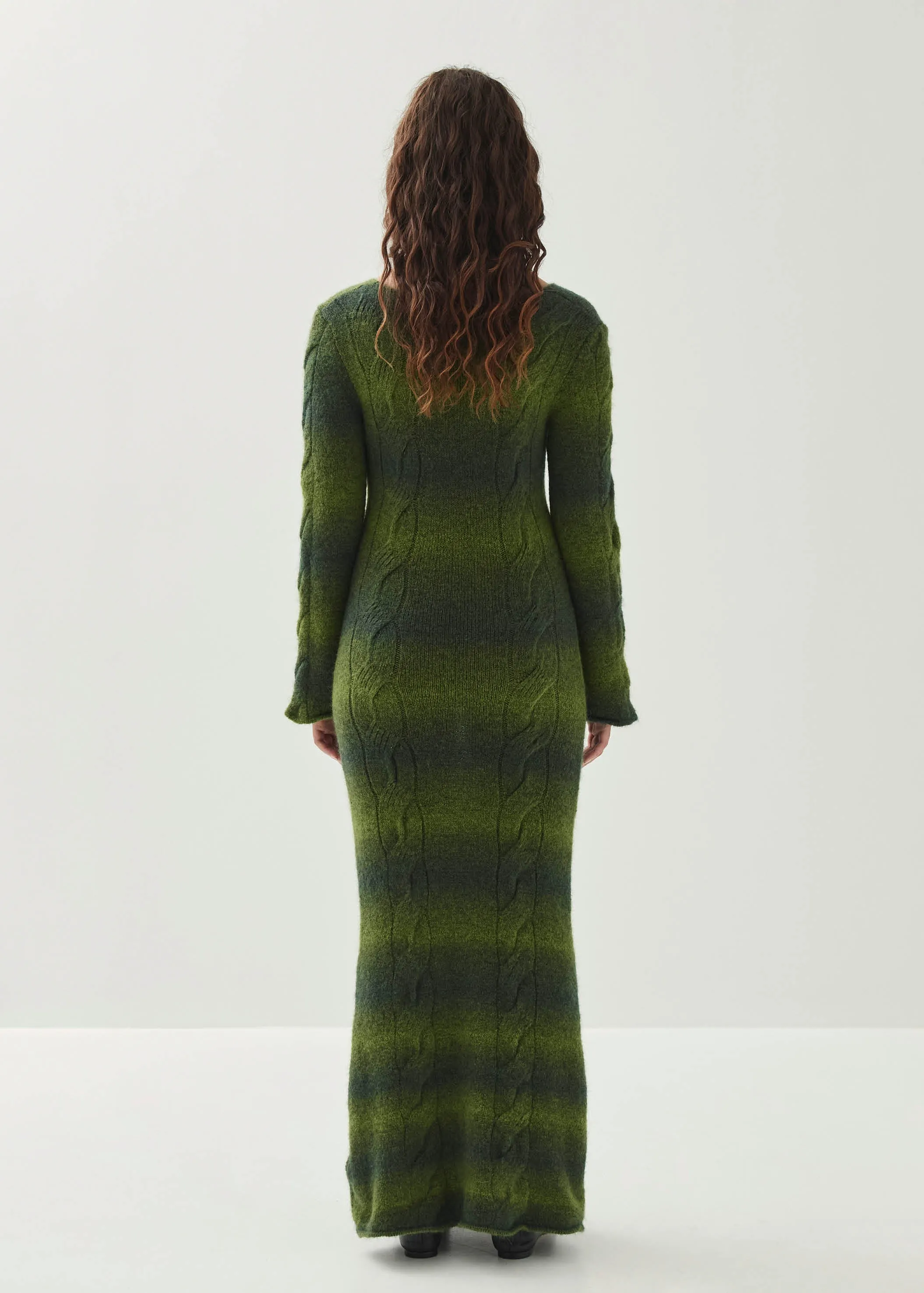 Trenza Green Dress