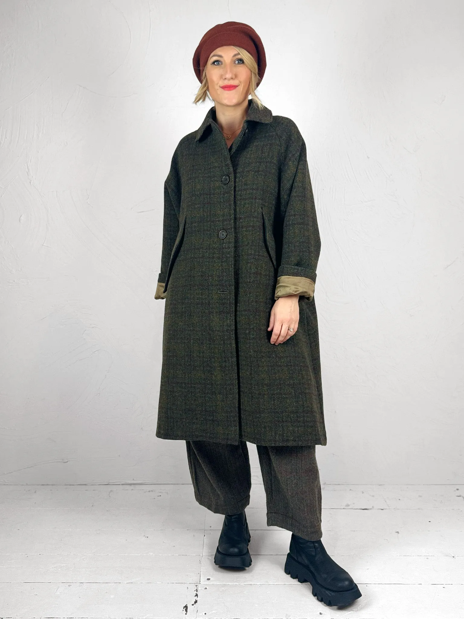 Umma Wool Tweed Coat