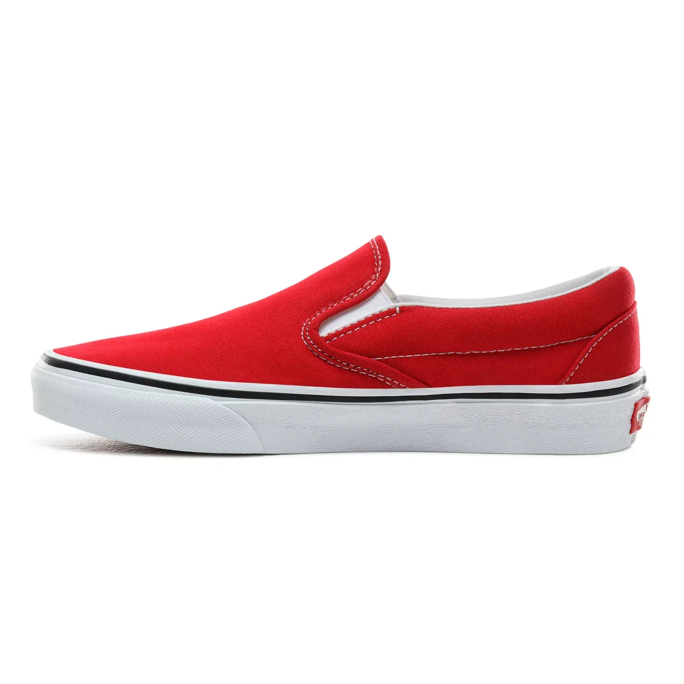 VANS CLASSIC SLIP ON - RACING RED/TRUE WHITE