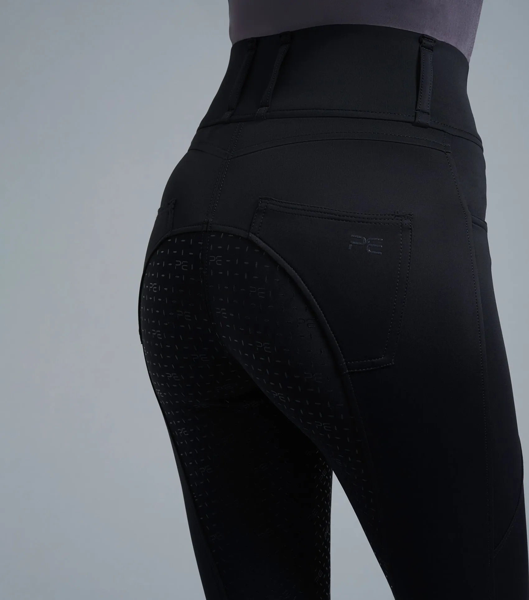 Ventus Ladies Full Seat Gel Riding Tights Black