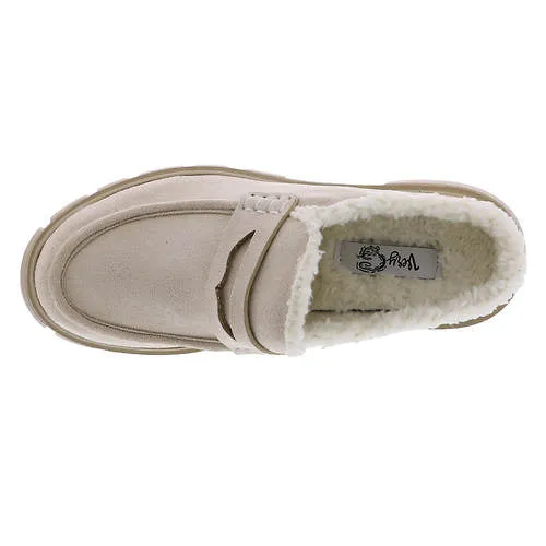 Very G Women's Fluff Loafer - Beige VGFL0032