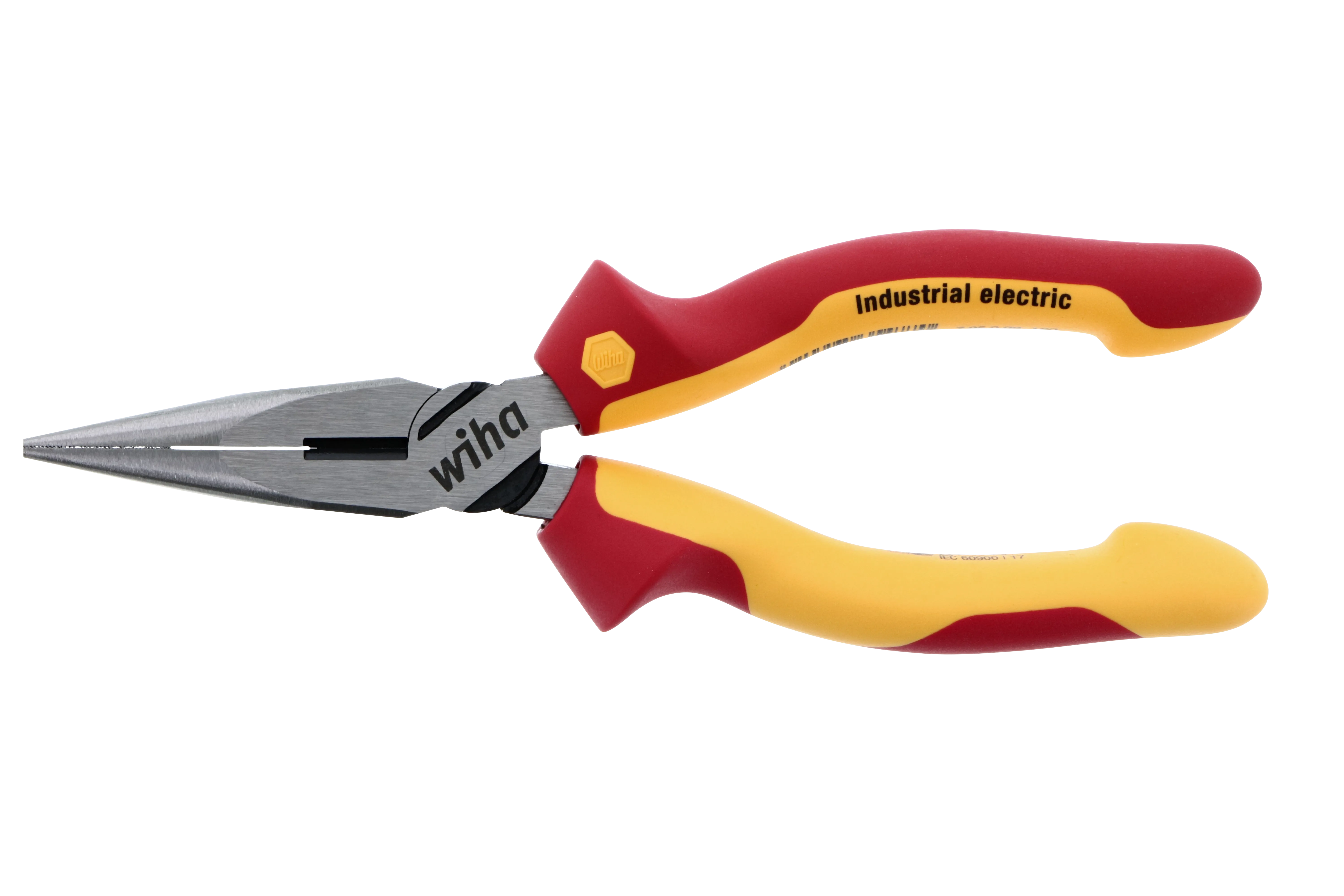 Wiha 32926 Insulated Industrial Long Nose Pliers 6.3"