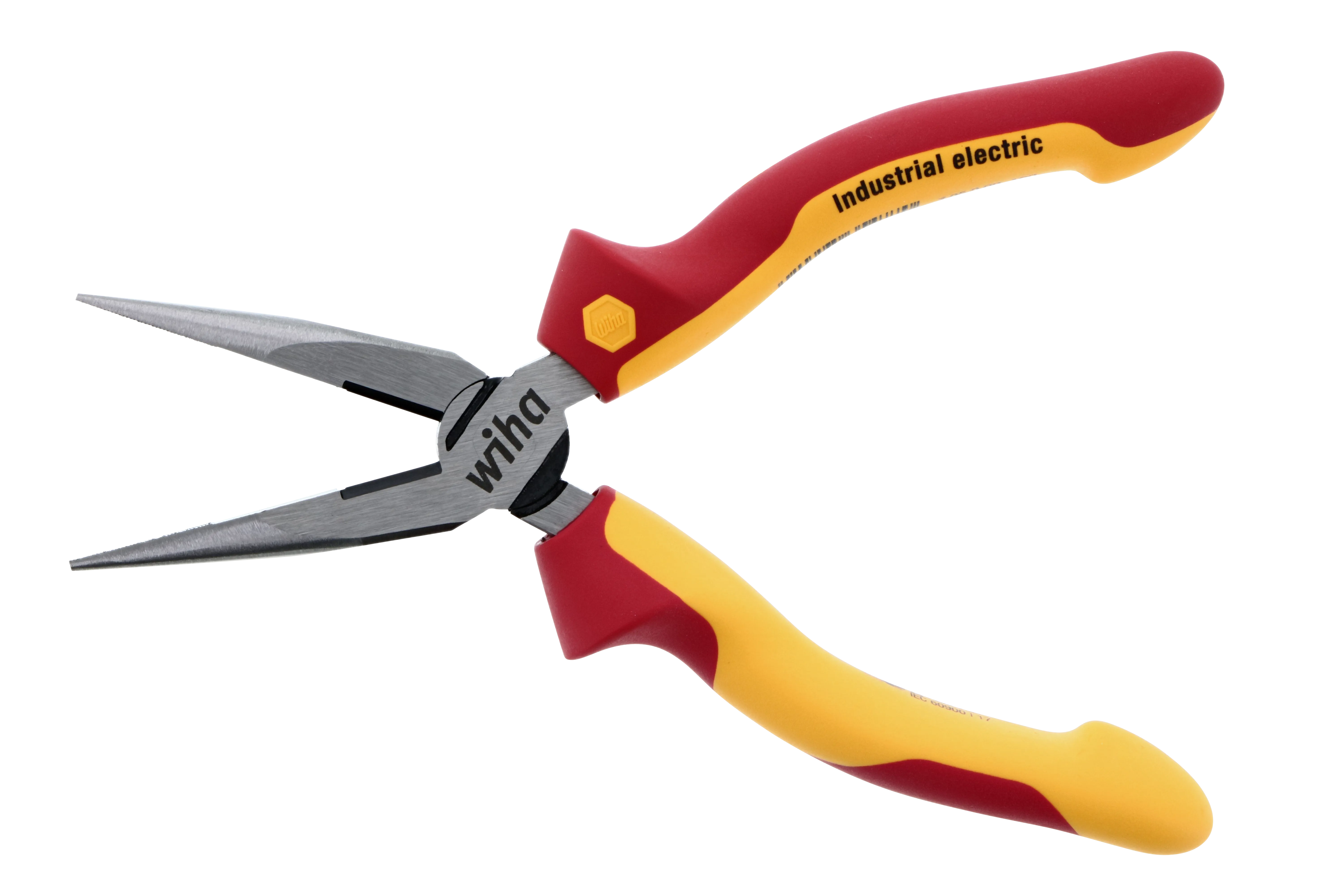 Wiha 32926 Insulated Industrial Long Nose Pliers 6.3"