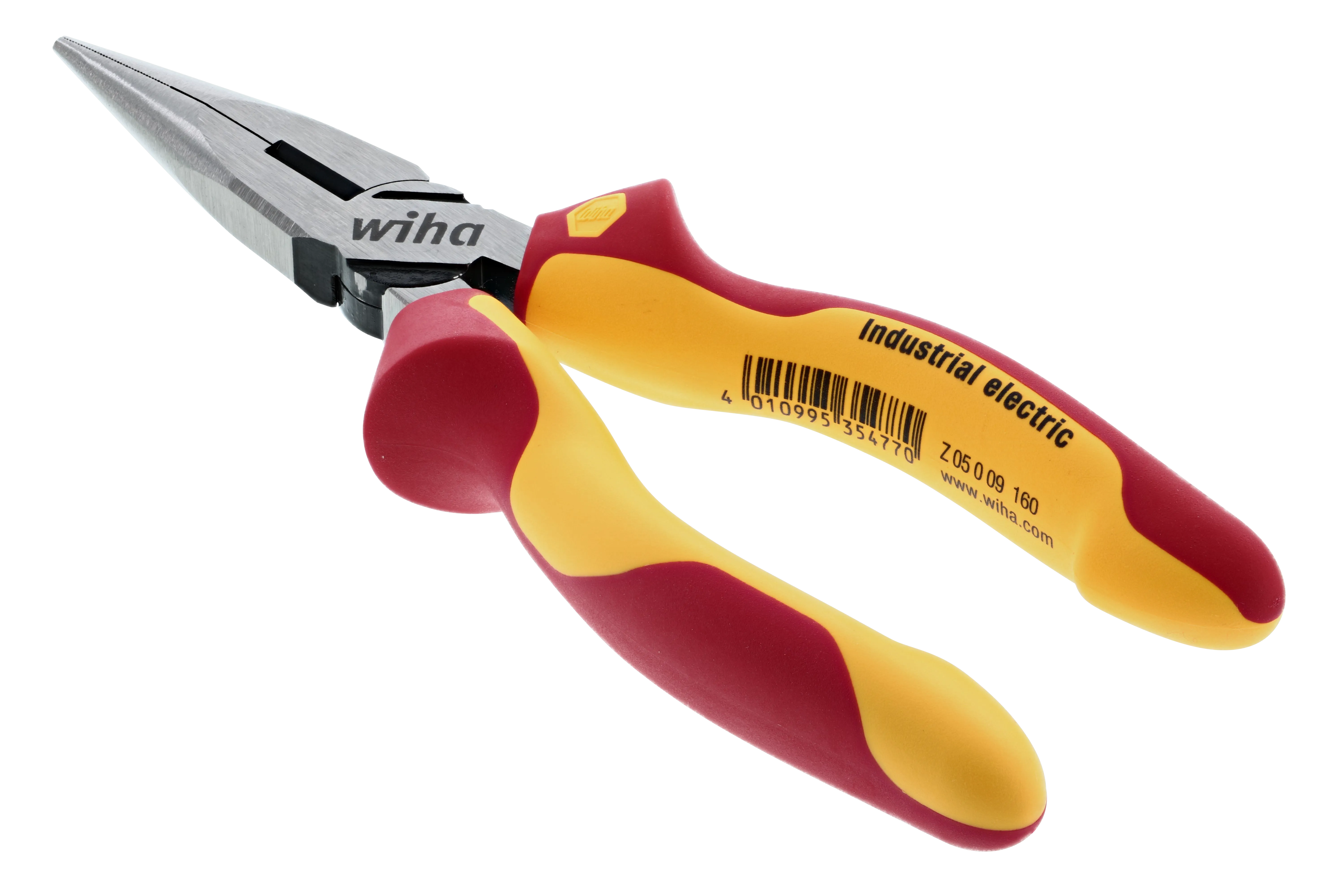 Wiha 32926 Insulated Industrial Long Nose Pliers 6.3"