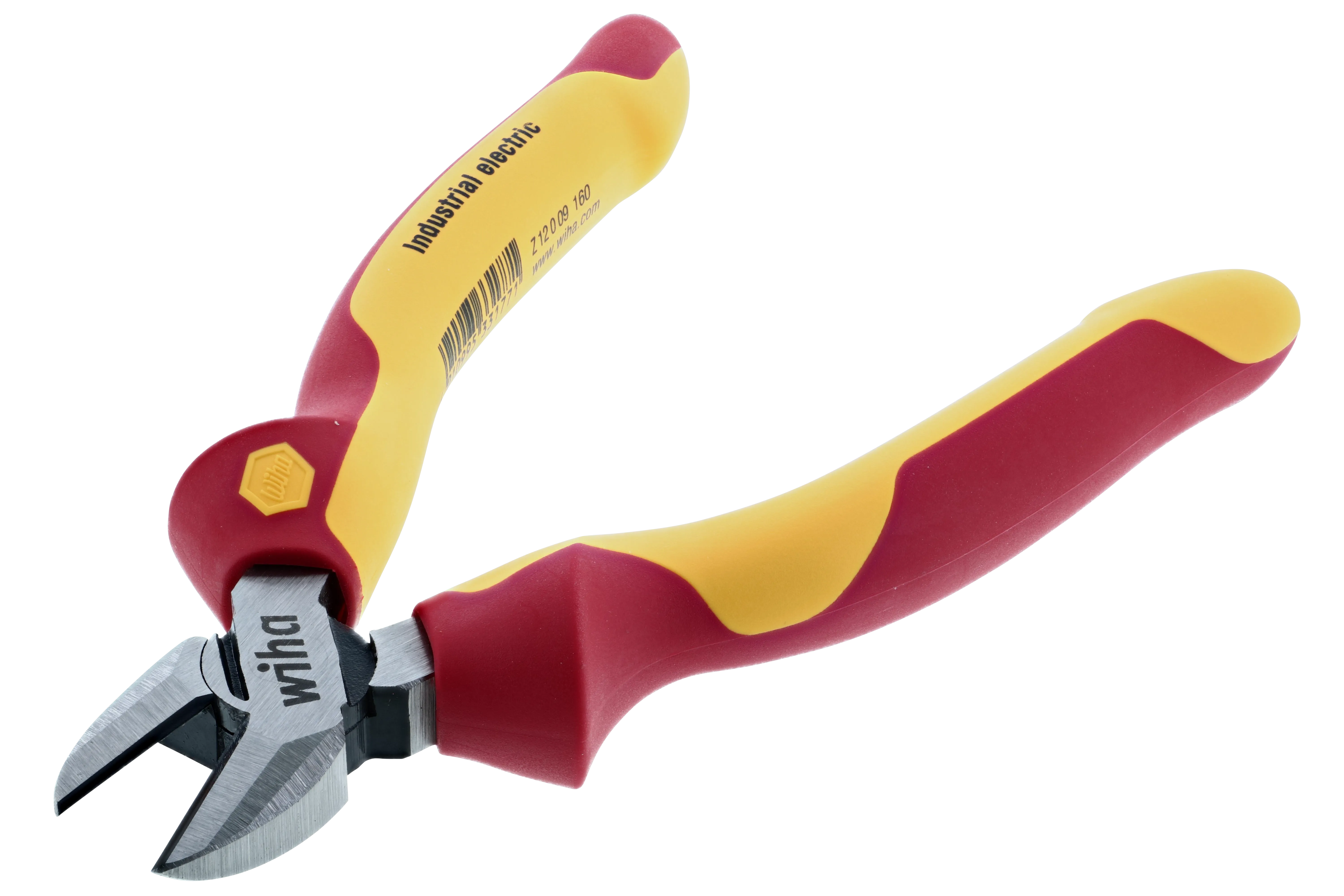 Wiha 32933 Insulated Industrial Diagonal Cutters 6.3"