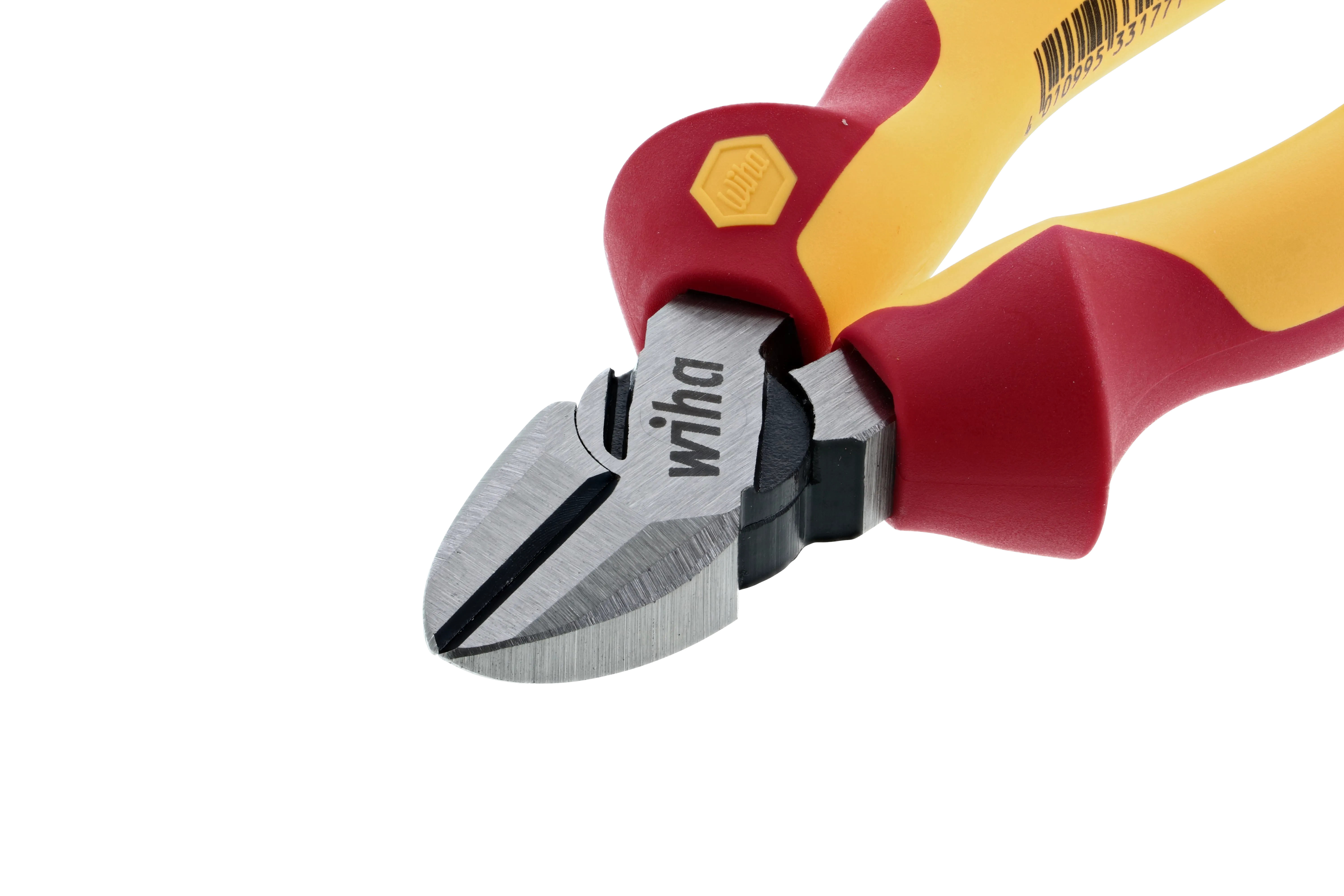 Wiha 32933 Insulated Industrial Diagonal Cutters 6.3"