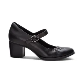 WOMEN'S AETREX SARA MARY JANE PUMP | BLACK