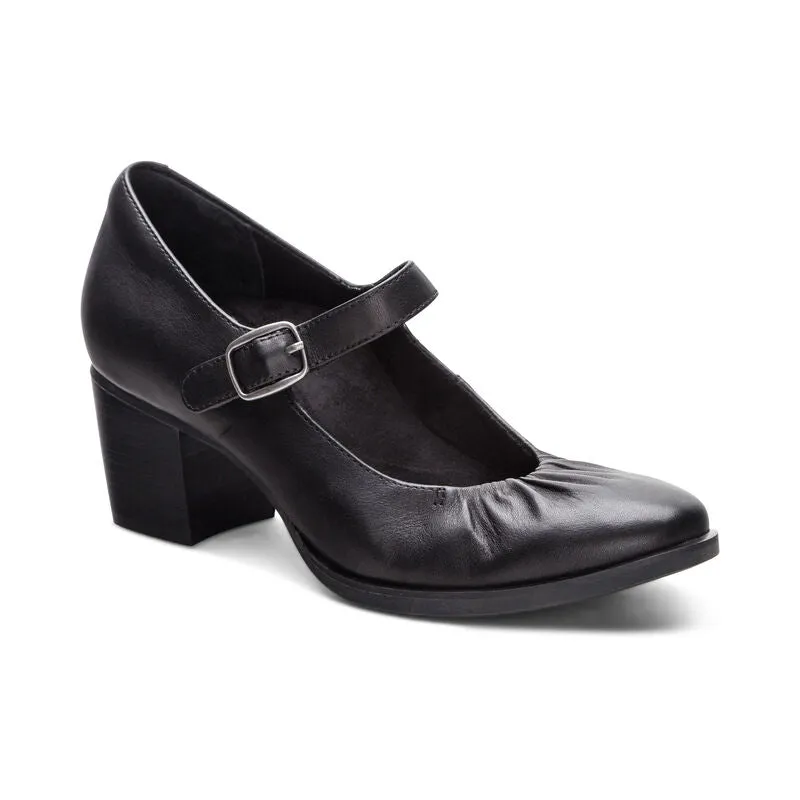 WOMEN'S AETREX SARA MARY JANE PUMP | BLACK