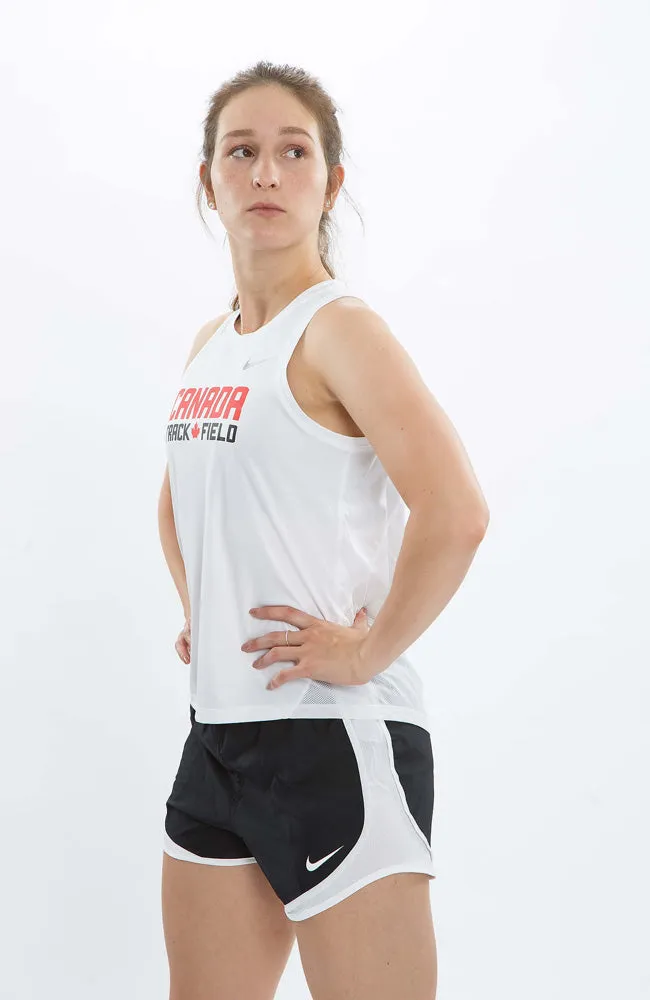 Women’s Nike Canada Track & Field Miler Racer Tank