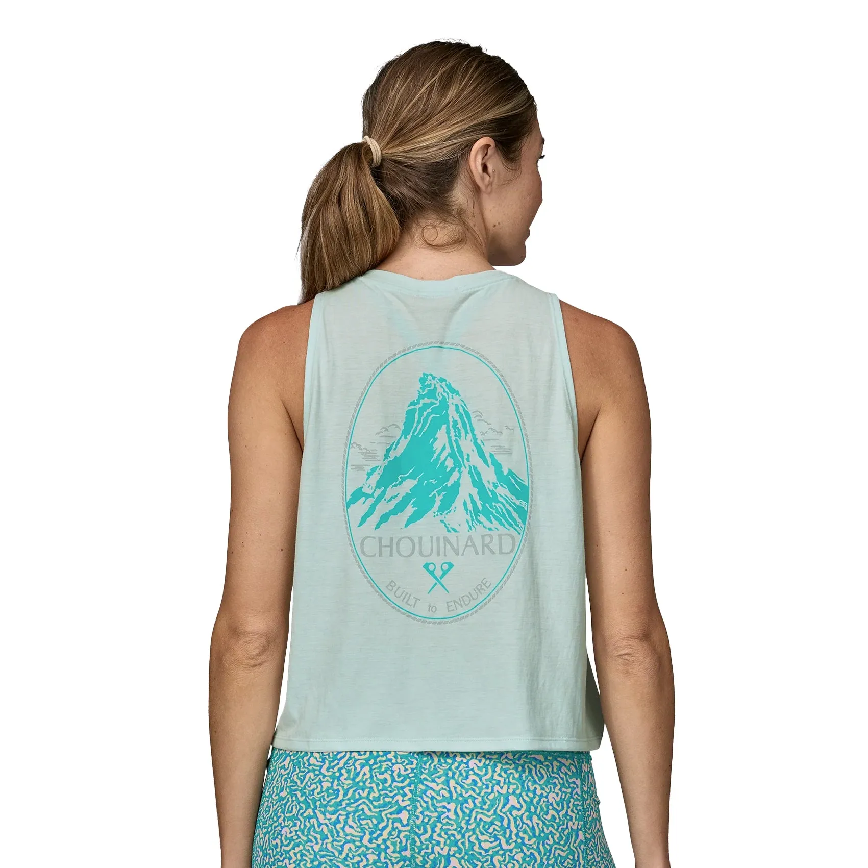 Womens Patagonia Capilene Cool Trail Cropped Tank