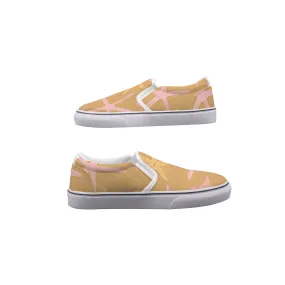 Women's Slip On Sneakers sand dollar print