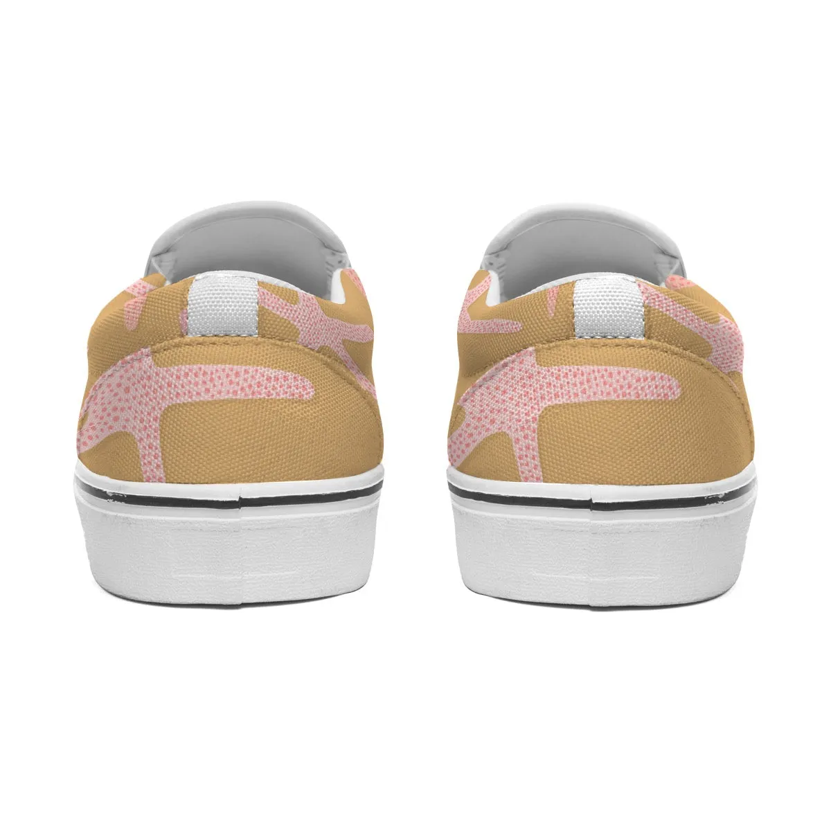 Women's Slip On Sneakers sand dollar print