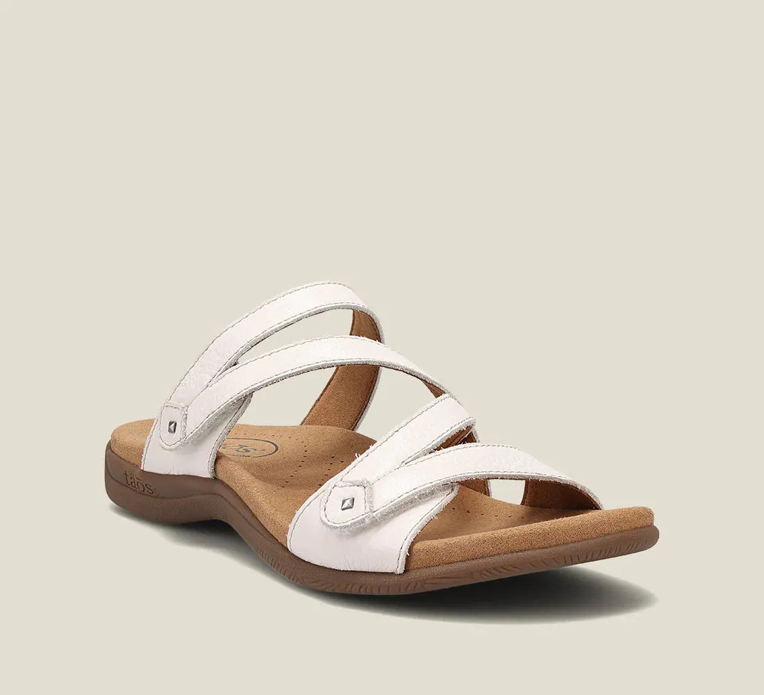 WOMEN'S TAOS DOUBLE U SANDAL | WHITE