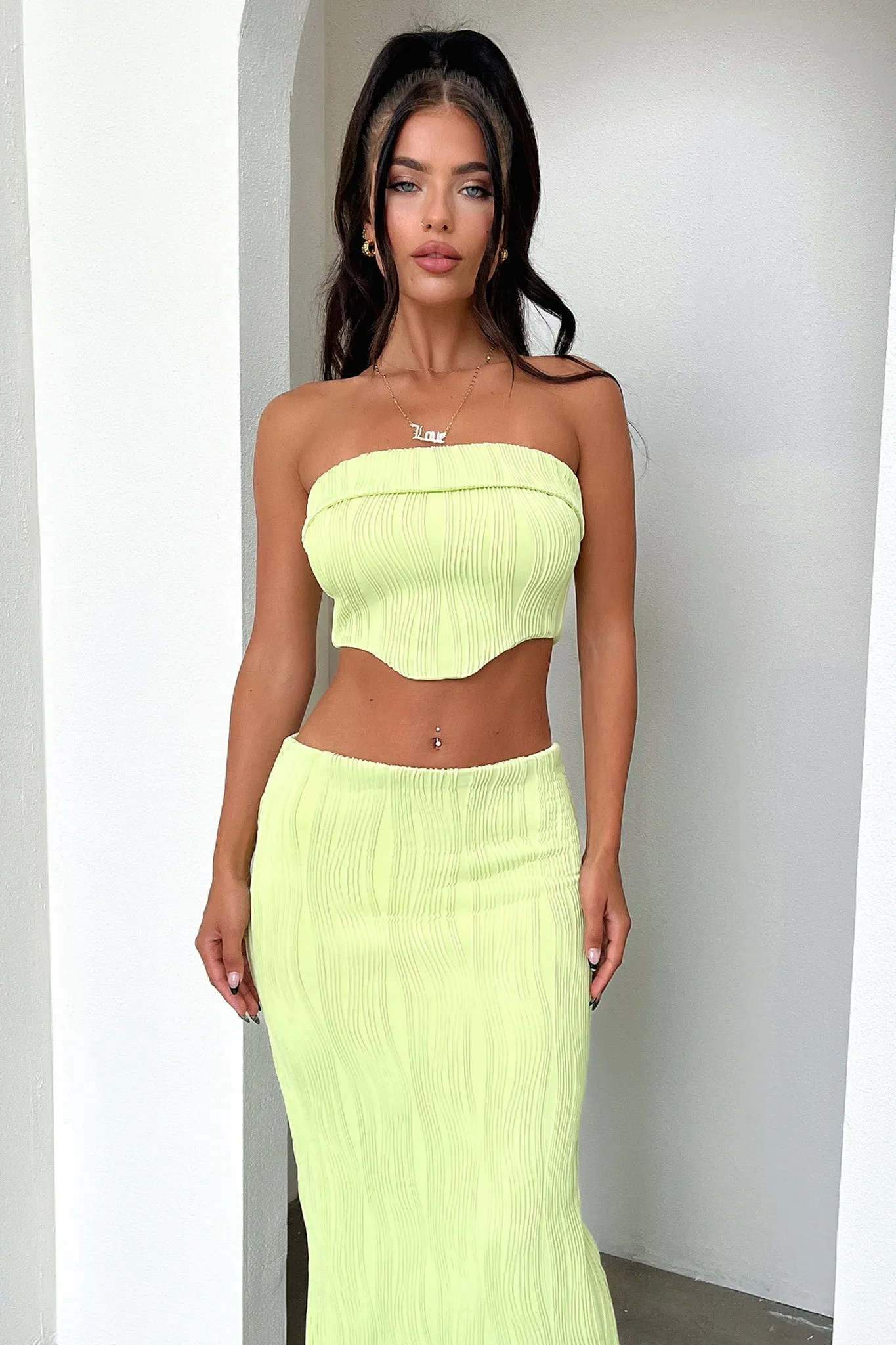 Xava Skirt- Green