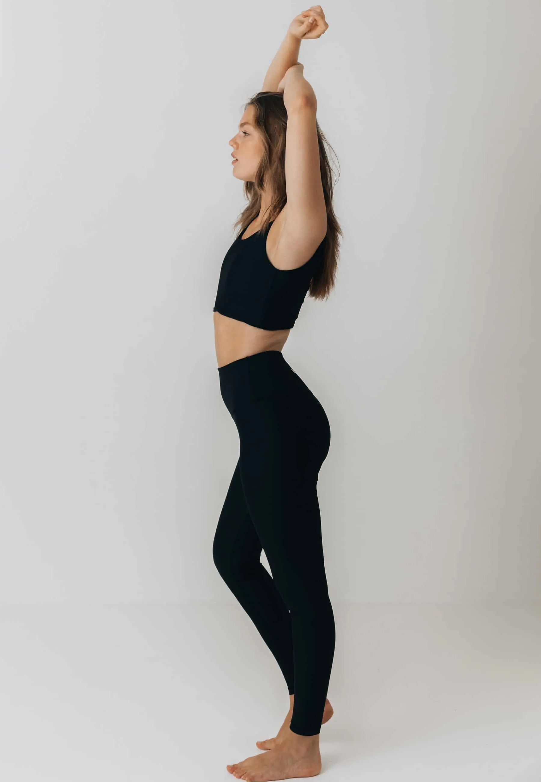 Yoga Classic High Waisted Tights - Black